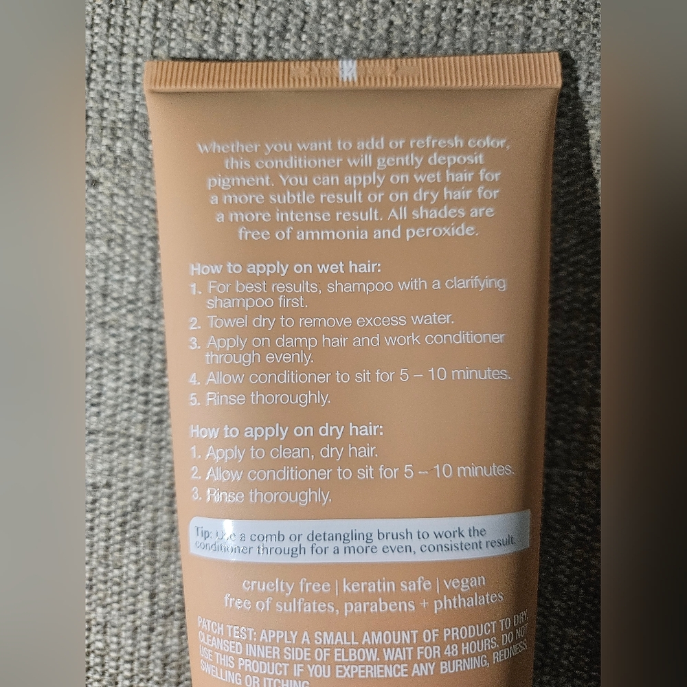 Kristin ESS Hair Color Depositing Conditioner Coral Rose 6.7oz ( Lot of 3 ) - Picture 10 of 16